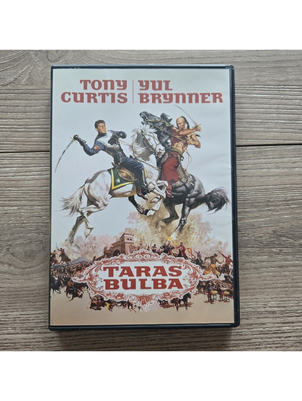 Taras Bulba DVD KINO LORBER Tony Curtis Yul Brynner 1962 Cossack Epic Adventure